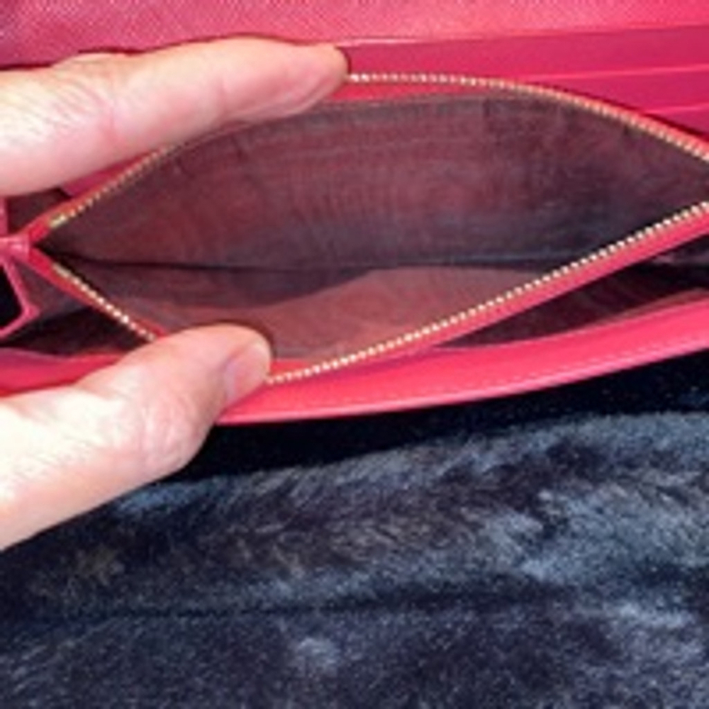 Prada Saffiano Leather Women's Pink long wallet - Picture 9 of 16